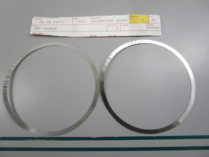 NEW OEM (LOT OF 2) 941826 Volvo Penta Shim 0810