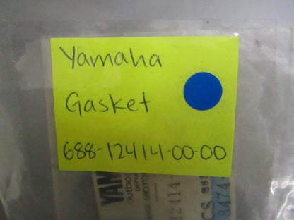 *NEW OEM* (LOT OF 3) 0810 Yamaha Gasket 688-12414-00-00