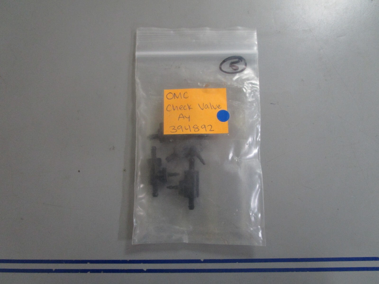 *NEW OEM* 0810 OMC Johnson Evinrude Check Valve Assembly 394892 0394892