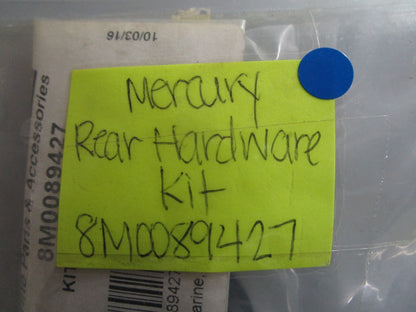 *NEW OEM* 0810 Mercury Quicksilver Rear Hardware Kit 8M0089427