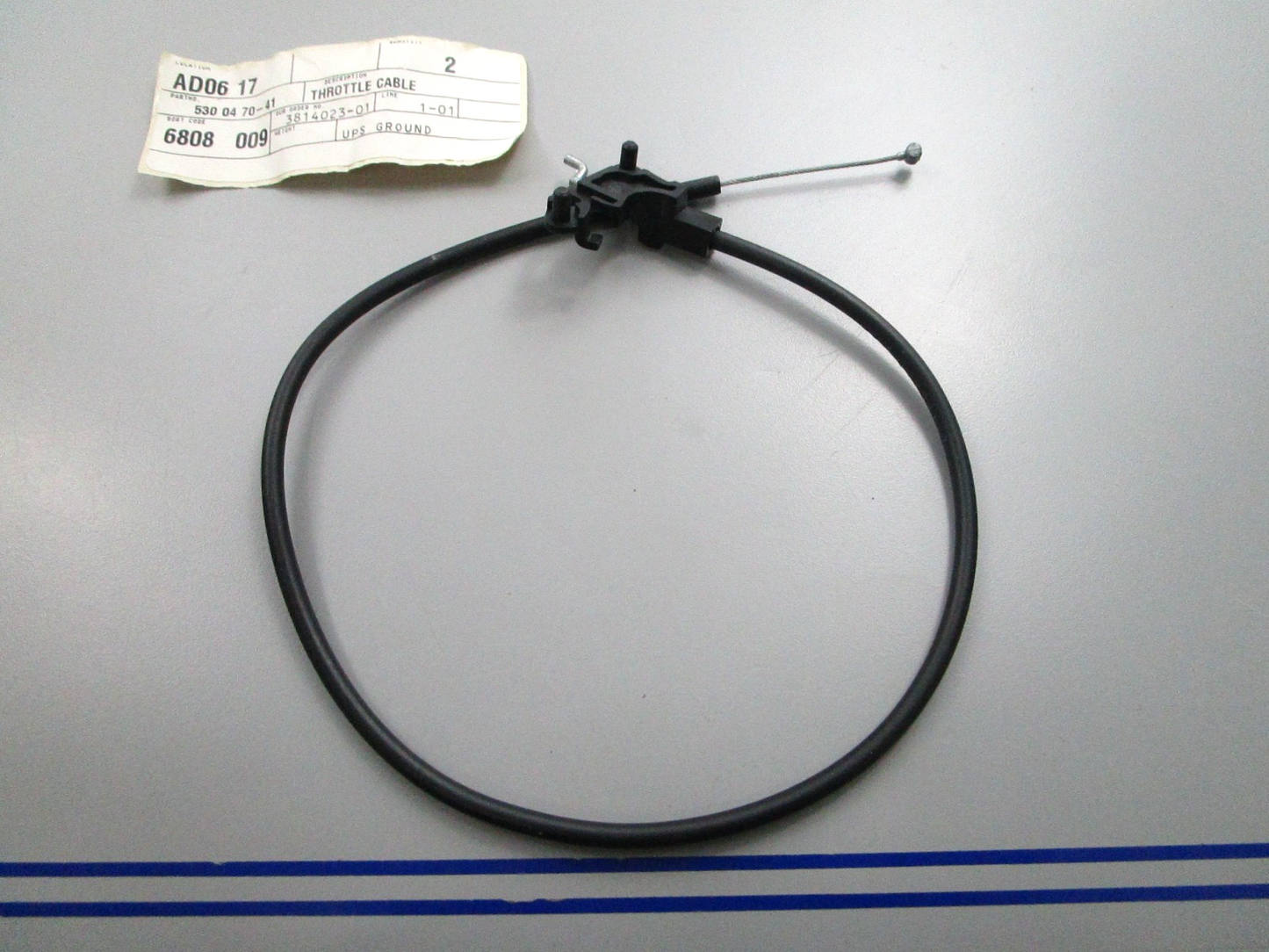 NEW OEM Husqvarna 530 04 70-41 Throttle Cable 0810