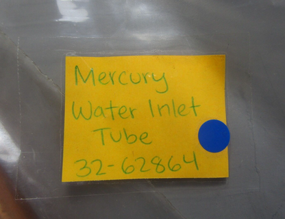 *NEW OEM* 0810 Mercury Quicksilver Water Inlet Tube 32-62864