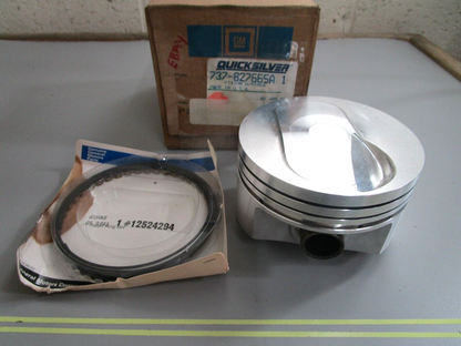 *NEW OEM* 0820 Mercury Quicksilver Piston w/ Rings 737-827665A1