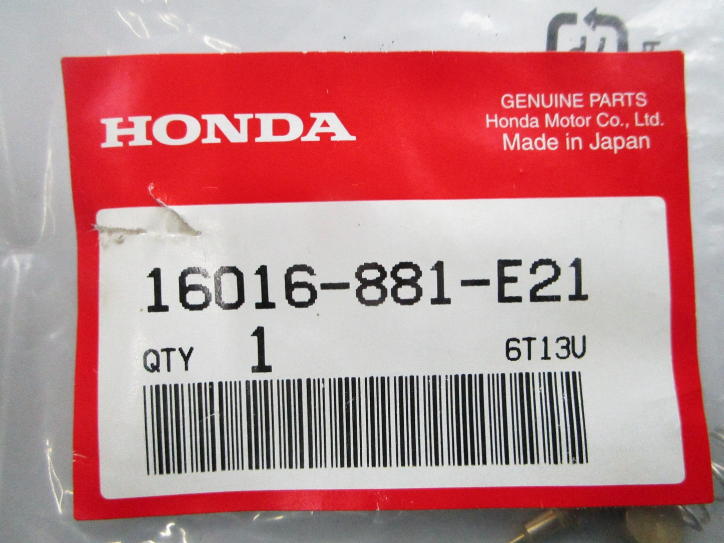 NEW OEM Honda 16016-881-E21 Screw Set 0810