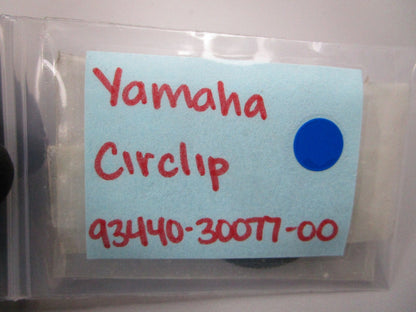 NEW OEM 93440-30077-00 Yamaha Circlip 0810