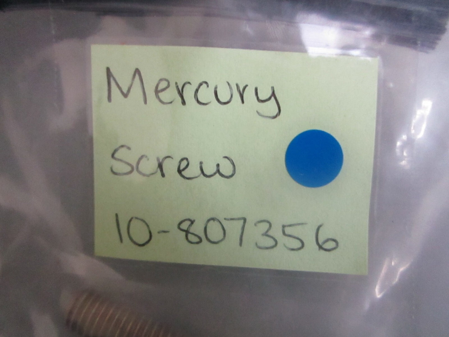 *NEW OEM* (LOT OF 2) 0810 Mercury Quicksilver Screw 10-807356