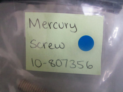 *NEW OEM* (LOT OF 2) 0810 Mercury Quicksilver Screw 10-807356