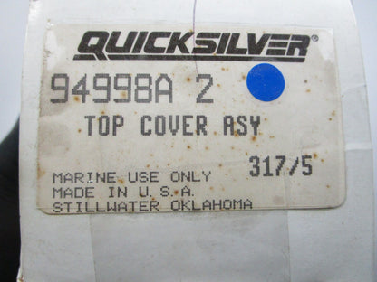 *NEW OEM* 0720 Mercury Quicksilver Top Cover Assembly 94998A2