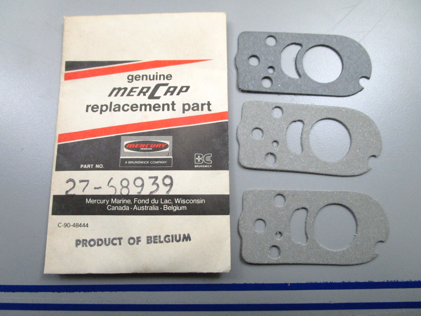 *NEW OEM* (LOT OF 3) 0810 Mercury Quicksilver Gasket 27-68939