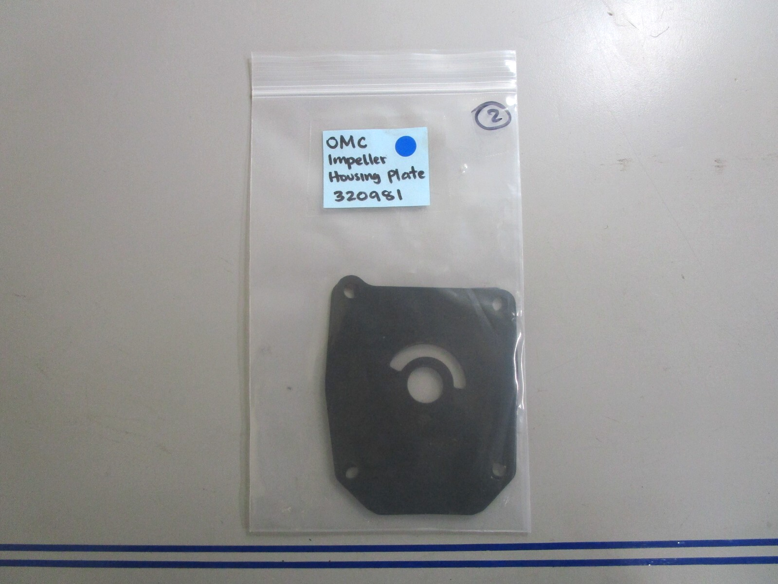 *NEW OEM* 0810 OMC Johnson Evinrude Impeller Housing Plate 320981 0320981