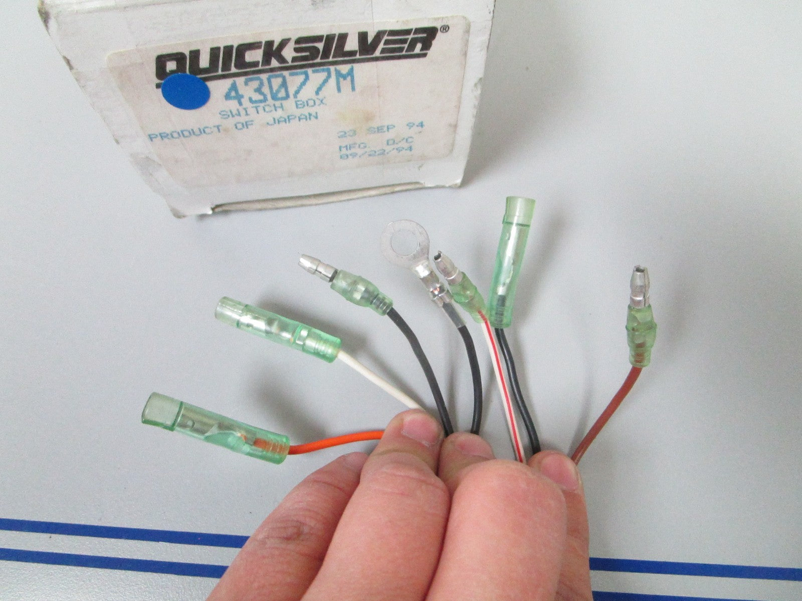NEW OEM 43077M Mercury Quicksilver Switch Box 0720
