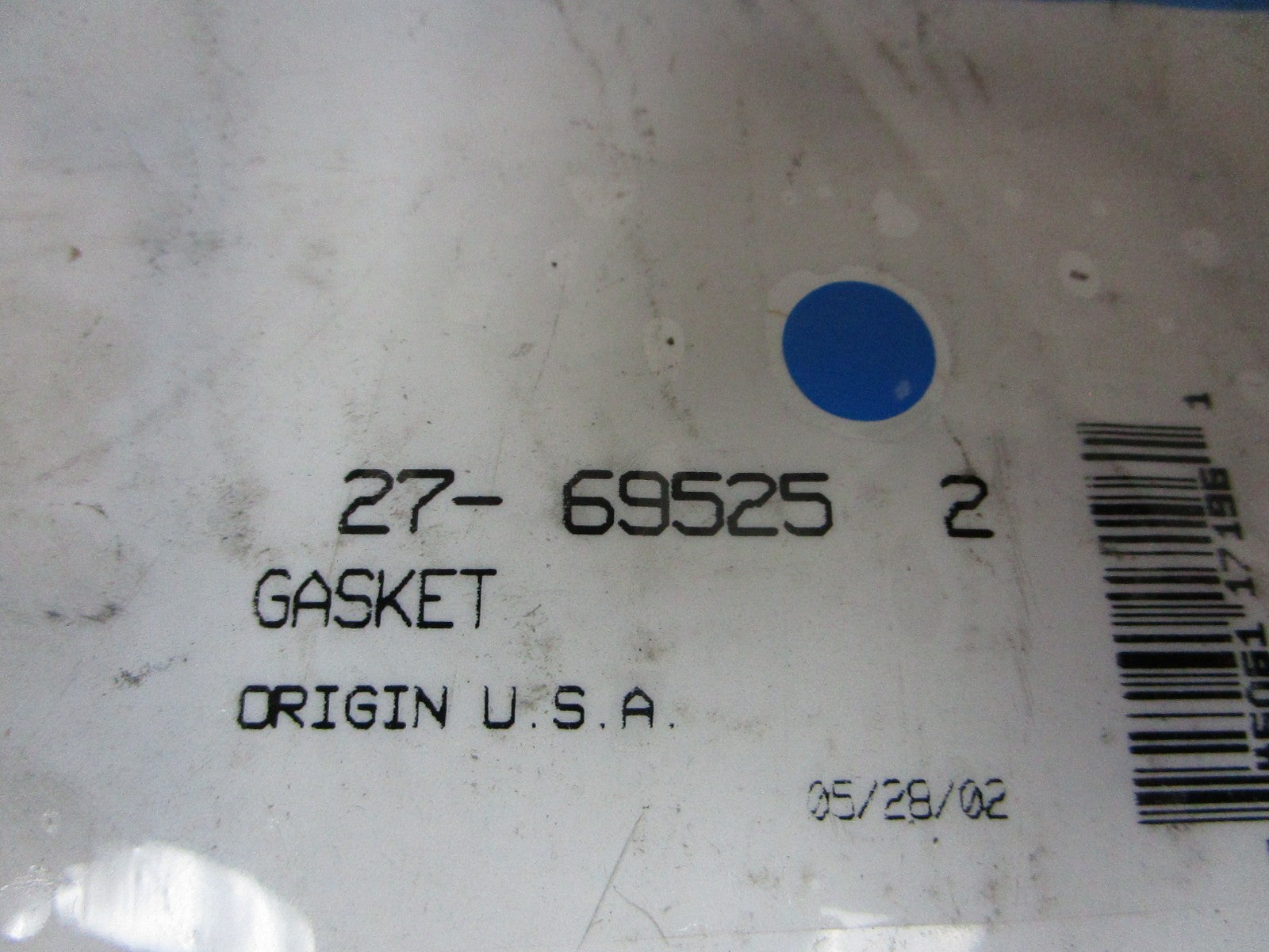 *NEW OEM* 0720 Mercury Quicksilver Gasket 27-695252