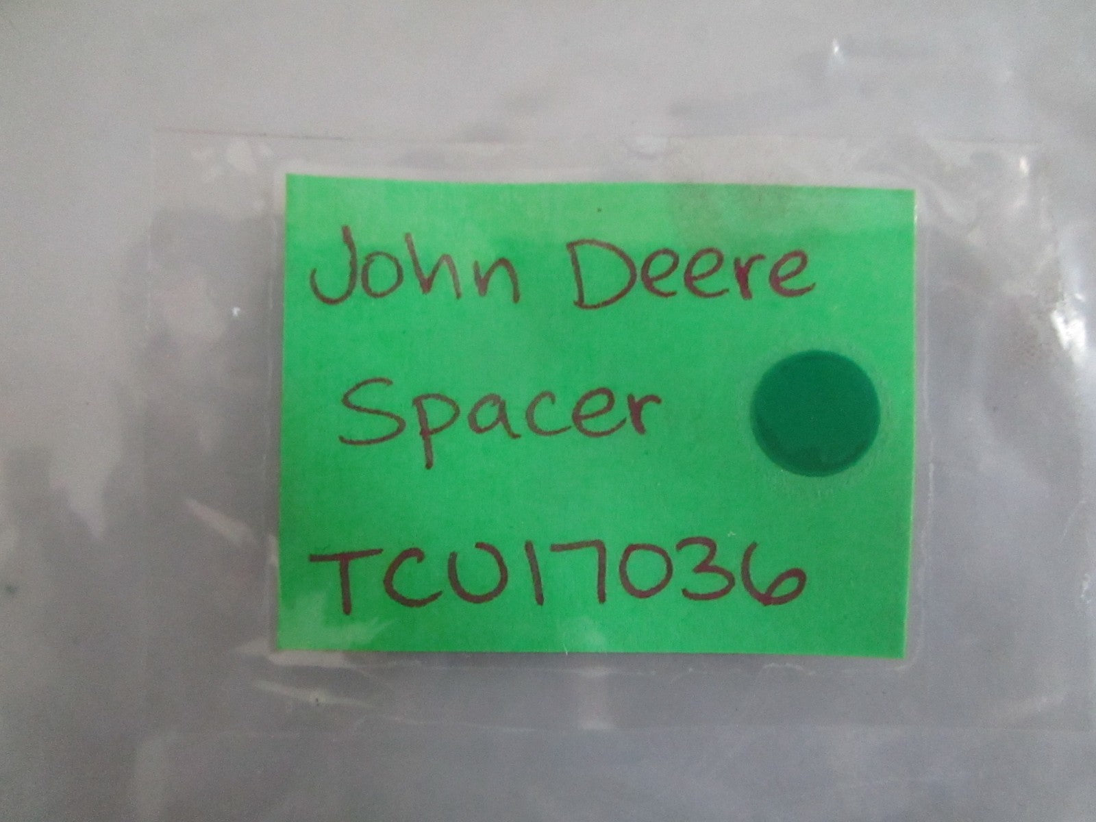 NEW OEM TCU17036 John Deere Spacer 0820