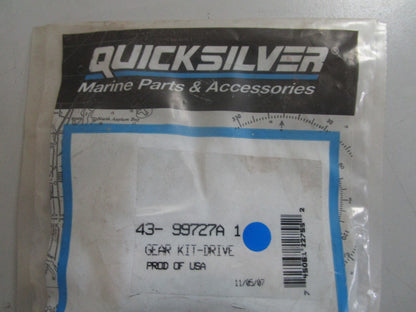 *NEW OEM* 0810 Mercury Quicksilver Drive Gear Kit 43-99727A1