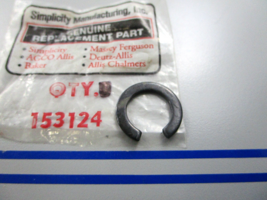 *NEW OEM* 0810 Simplicity Retaining Ring 153124