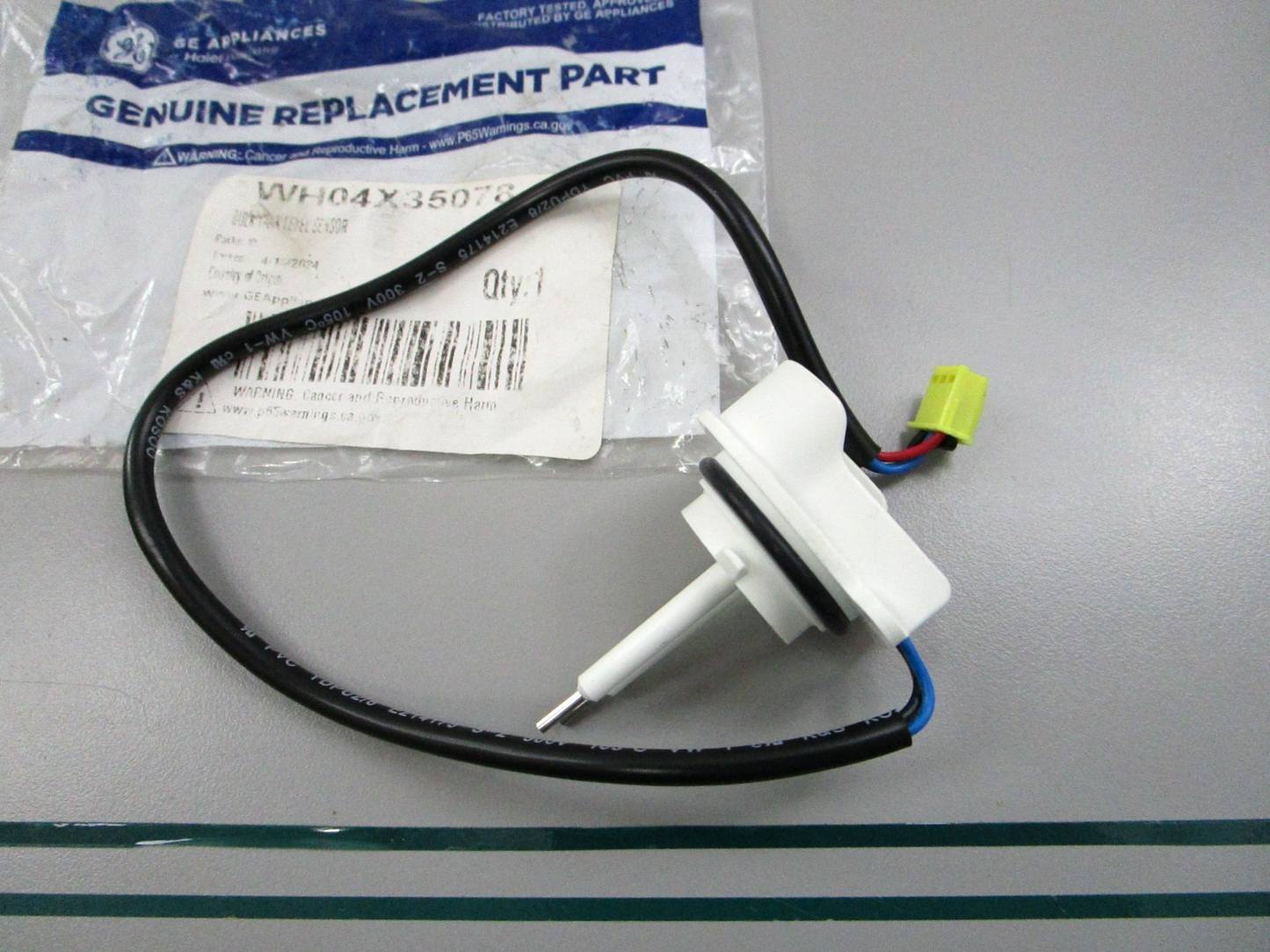GE NEW OEM Washer Bulk Tank Lever Sensor WH04X35078 SmartDispense NOS 0810