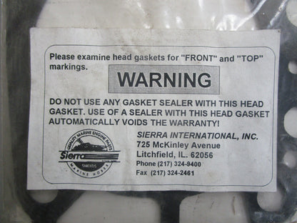 *NEW* 0810 Sierra Head Gasket 18-3880 Replaces: Mercruiser 27-34273 OMC 311210
