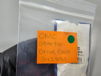 NEW OEM 342881 0342881 OMC Johnson Evinrude Starter Drive Gear 0810