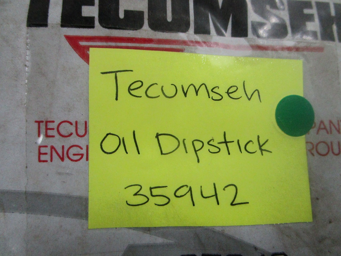 NEW OEM 35942 Tecumseh Oil Dipstick 0810