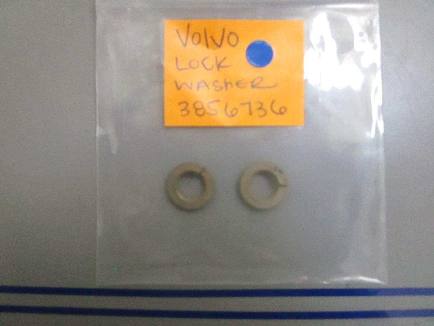 *NEW OEM* (LOT OF 2) 0810 Volvo Penta Lock Washer 3856736
