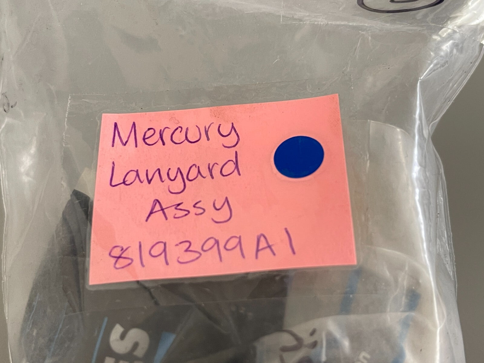*NEW OEM* 0810 Mercury Quicksilver Lanyard Assembly 819399A1