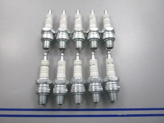 NEW (LOT OF 10) QL78C Champion Spark Plug 0810