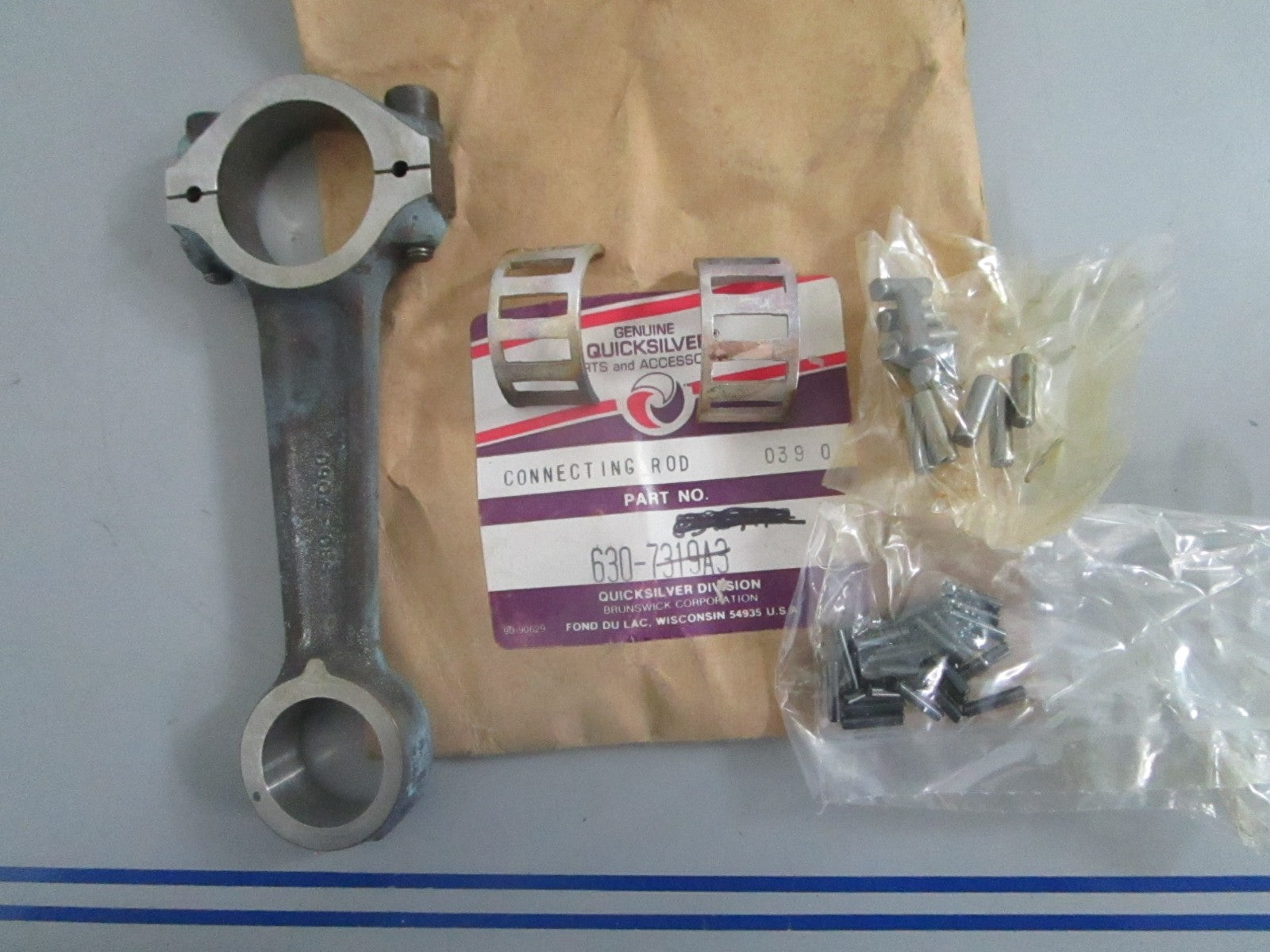 *NEW OEM* 0820 Mercury Quicksilver Connecting Rod Kit 630-7319A3