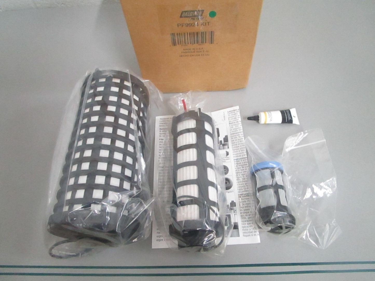 Baldwin NEW Fuel Filter Kit PF9924 Detroit Diesel DD13 DD15 DD16 Trucks NOS 0820
