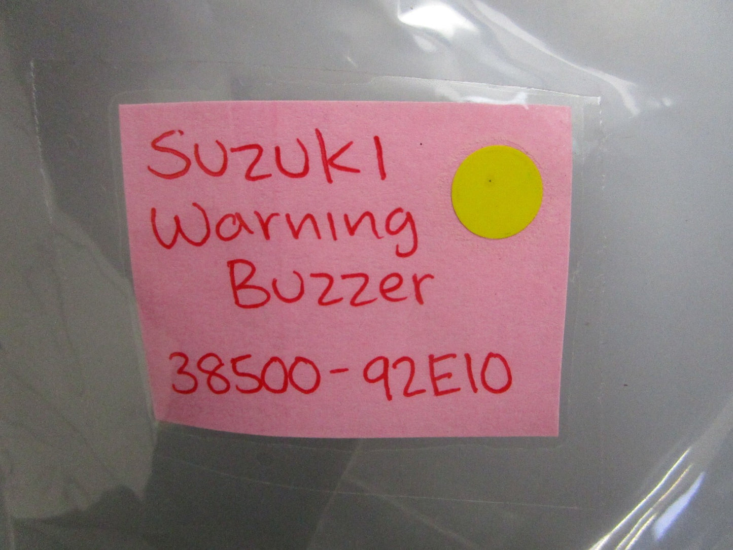 *NEW OEM* 0810 Suzuki Warning Buzzer 38500-92E10