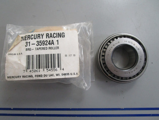 *NEW OEM* 0820 Mercury Quicksilver Tapered Roller Bearing 31-35924A1
