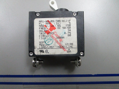 *NEW* 0810 Blue Sea 5A 250V AC/DC World Circuit Breaker AA-X0-09-705-X11-P