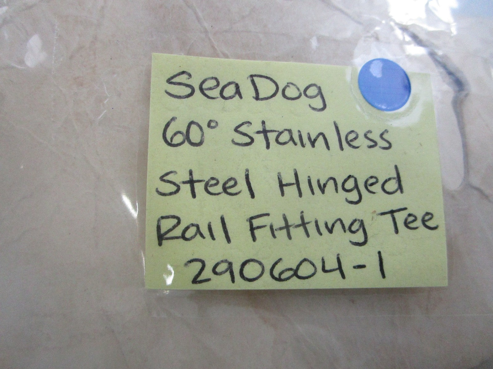 *NEW* 0810 Sea-Dog 60 Degree Stainless Steel Hinged Rail Fitting Tee 290604-1
