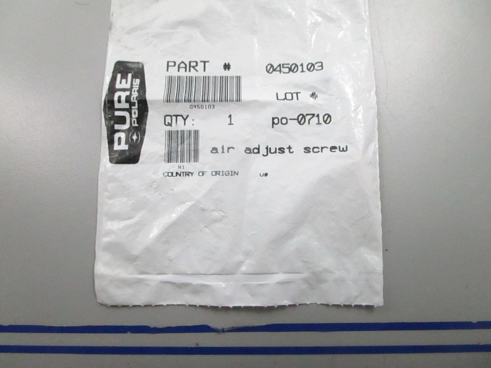 *NEW OEM* 0810 Polaris Air Adjust Screw 0450103