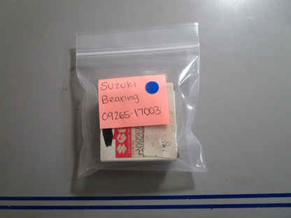 *NEW OEM* 0810 Suzuki Bearing 09265-17003