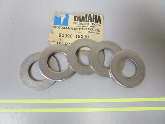 *NEW OEM* (LOT OF 5) 0810 Yamaha Washer 92990-18200