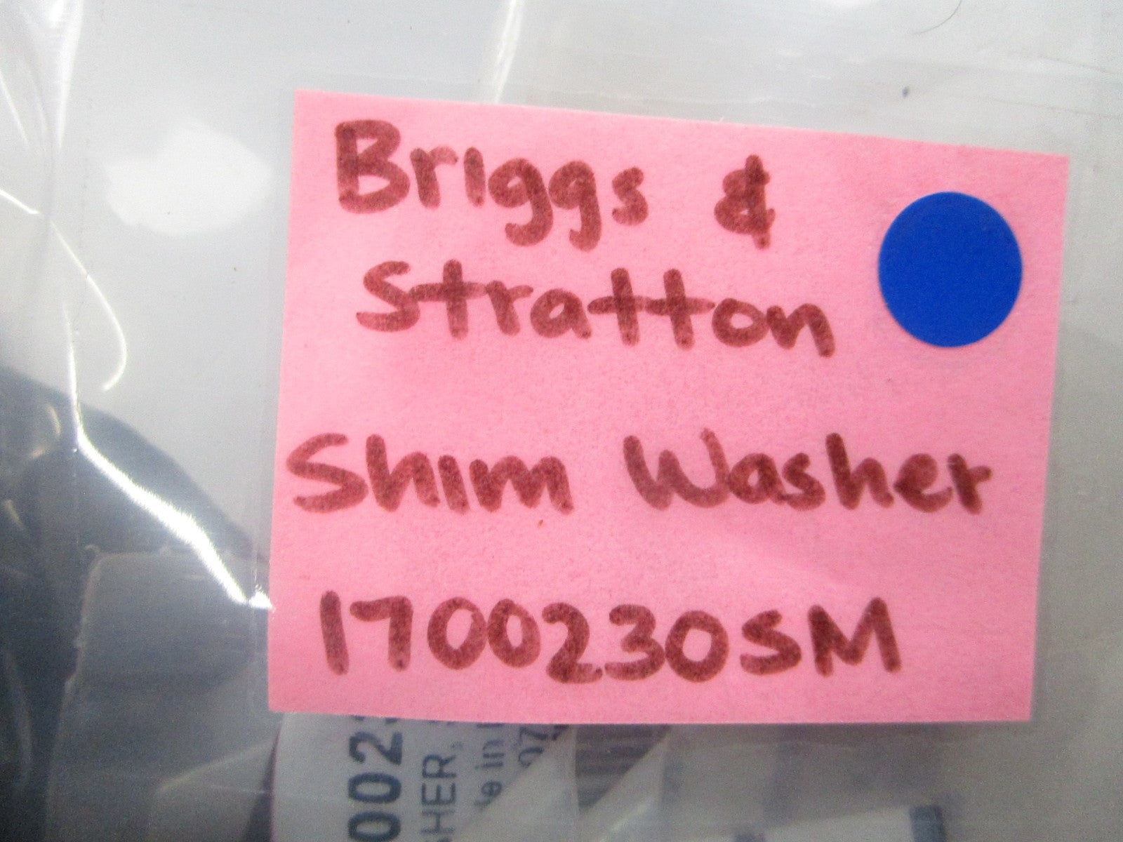 *NEW OEM* (LOT OF 2) 0810 Briggs & Stratton Shim Washer 1700230SM