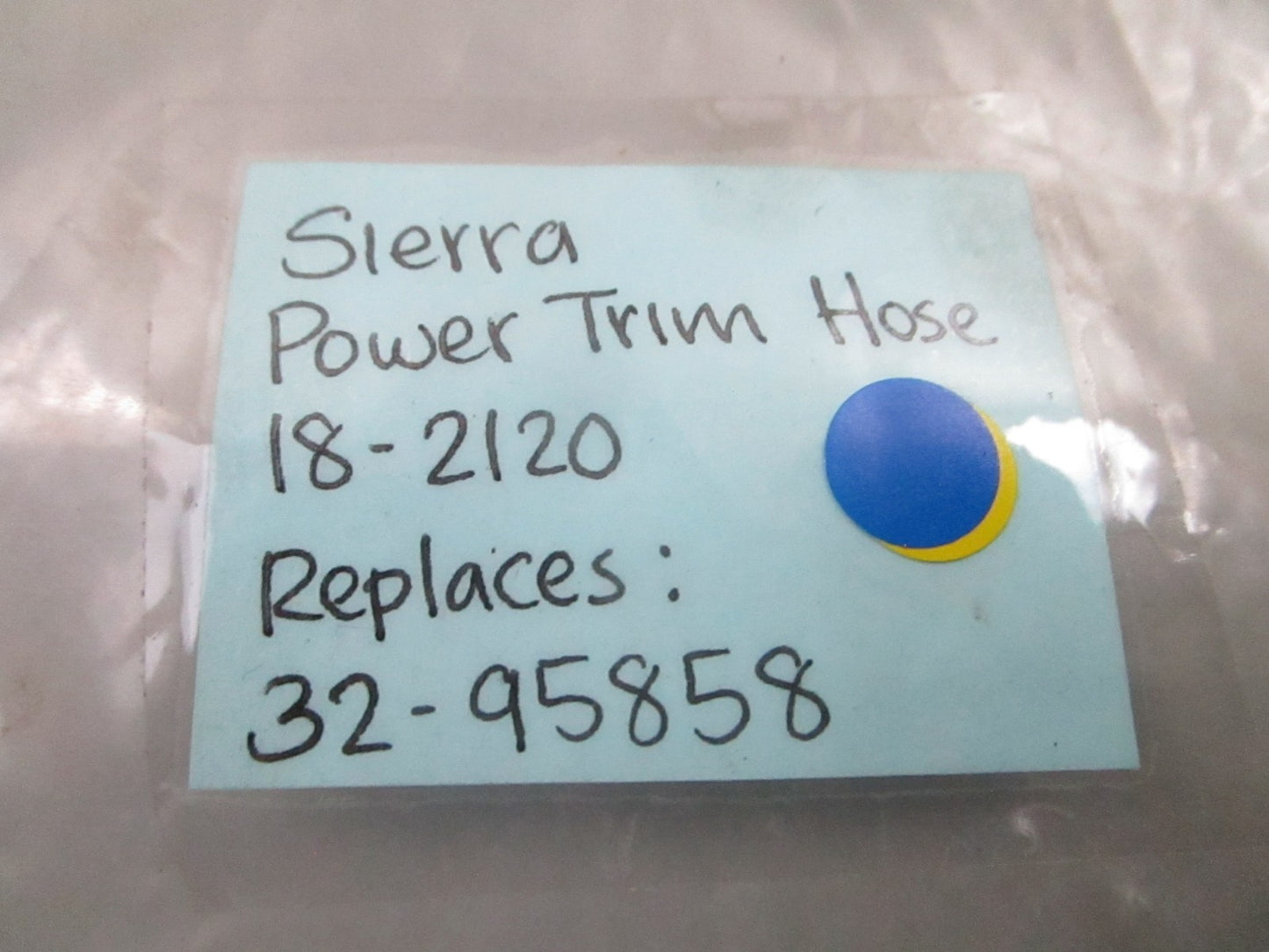 *NEW* 0810 Sierra Power Trim Hose 18-2120 Replaces: 32-95858