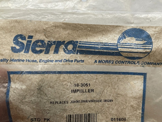 *NEW* 0720 Sierra Impeller 18-3051 Replaces: Evinrude 395289 0395289