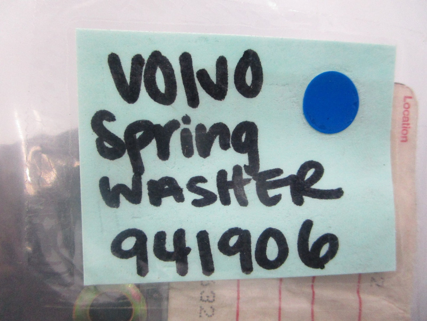 *NEW OEM* (LOT OF 4) 0810 Volvo Penta Spring Washer 941906