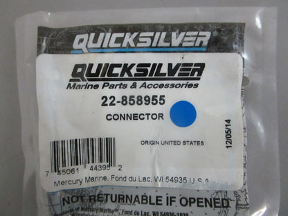 *NEW OEM* 0820 Mercury Quicksilver Connector 22-858955
