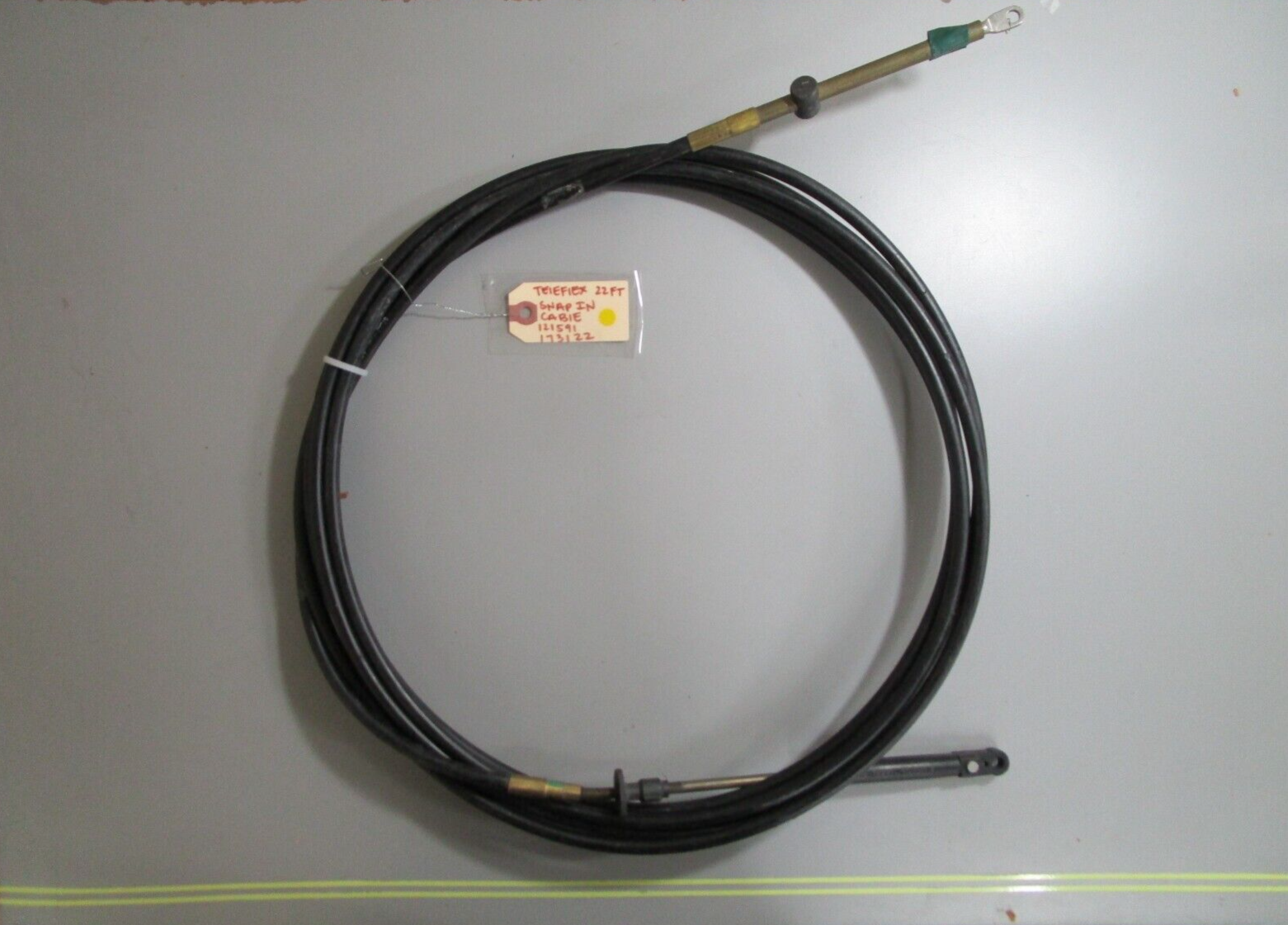 *NEW* 0810 Teleflex 22FT Snap In Cable 121591 173122