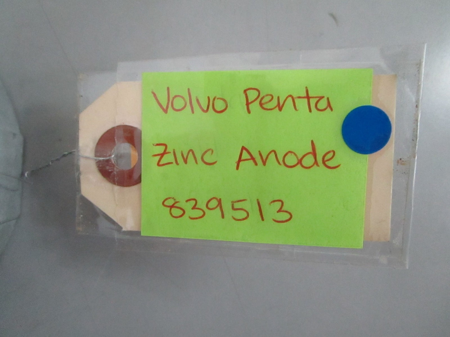*NEW OEM* 0820 Volvo Penta Zinc Anode 839513