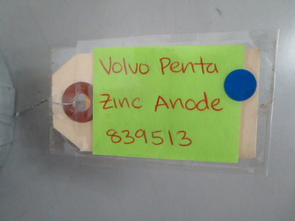 *NEW OEM* 0820 Volvo Penta Zinc Anode 839513