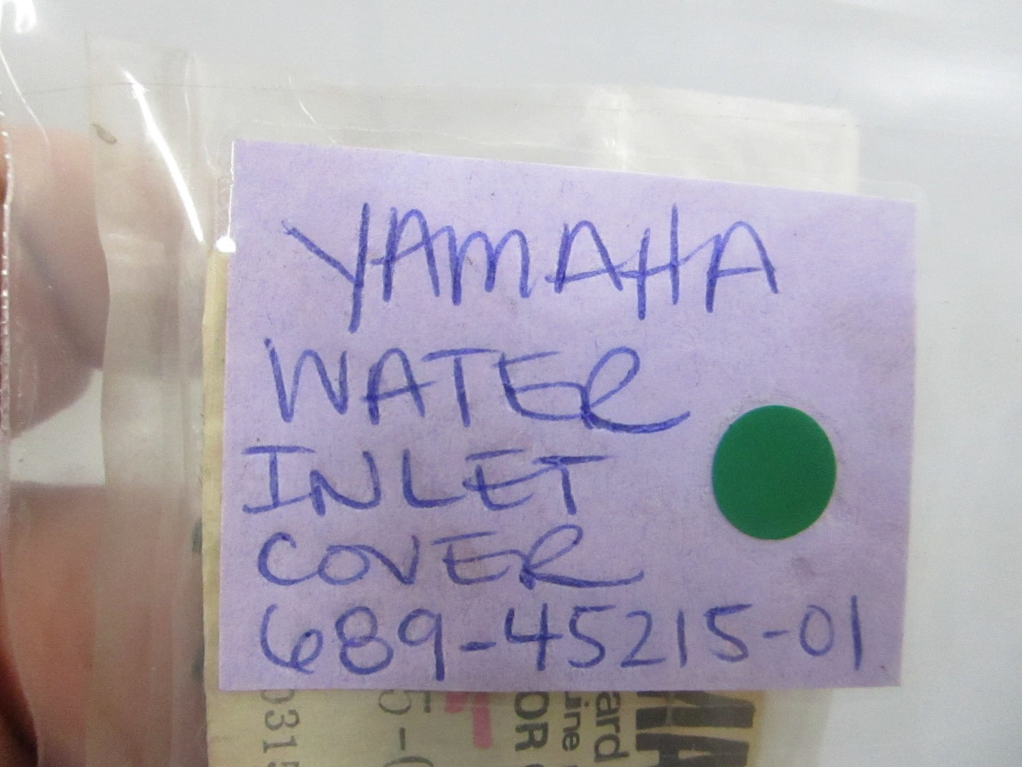NEW OEM 689-45215-01-00 Yamaha Water Inlet Cover 0810