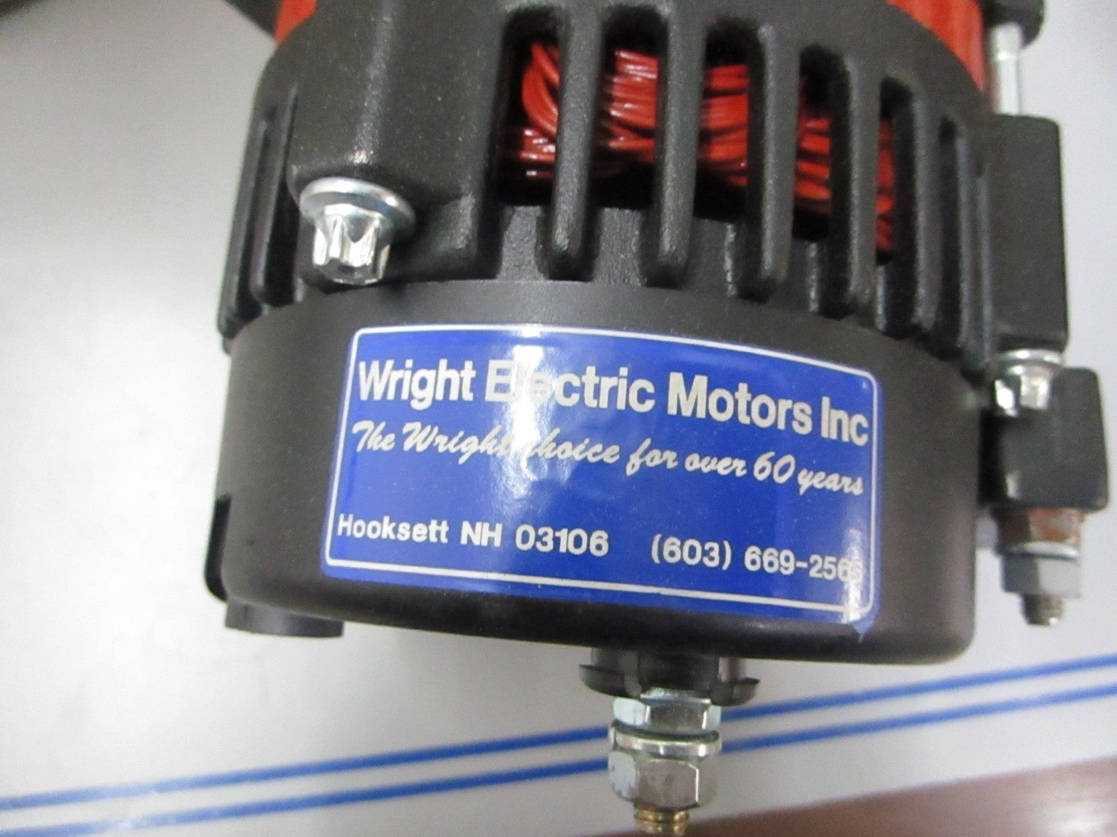 *NEW* 0720 Wright Electric 12V 70AMP Alternator 19020607 Replace: 20821 RA09700A