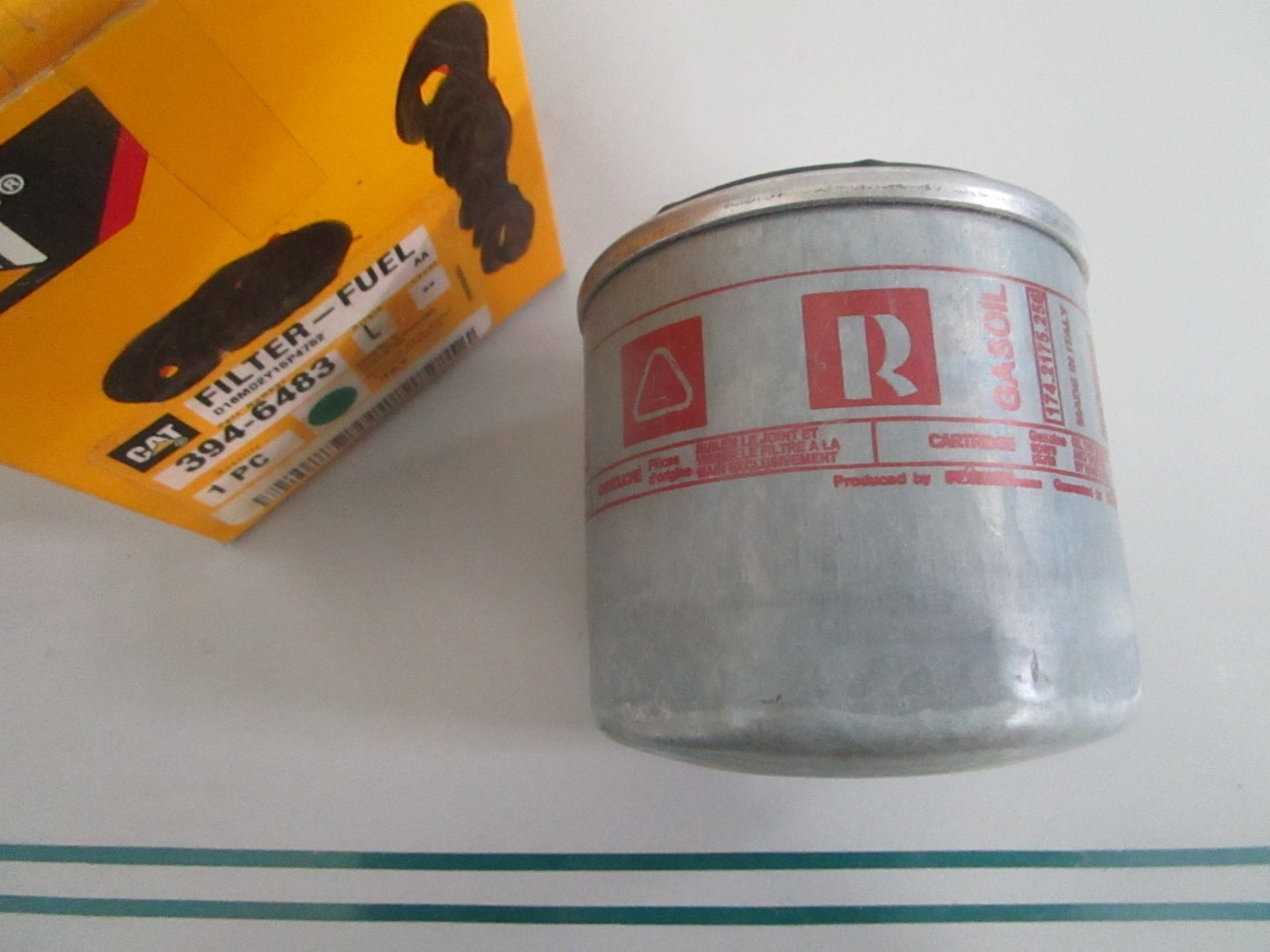 Caterpillar 394-6483 Filter Fuel Heavy Equipment OEM NEW OEM 0820