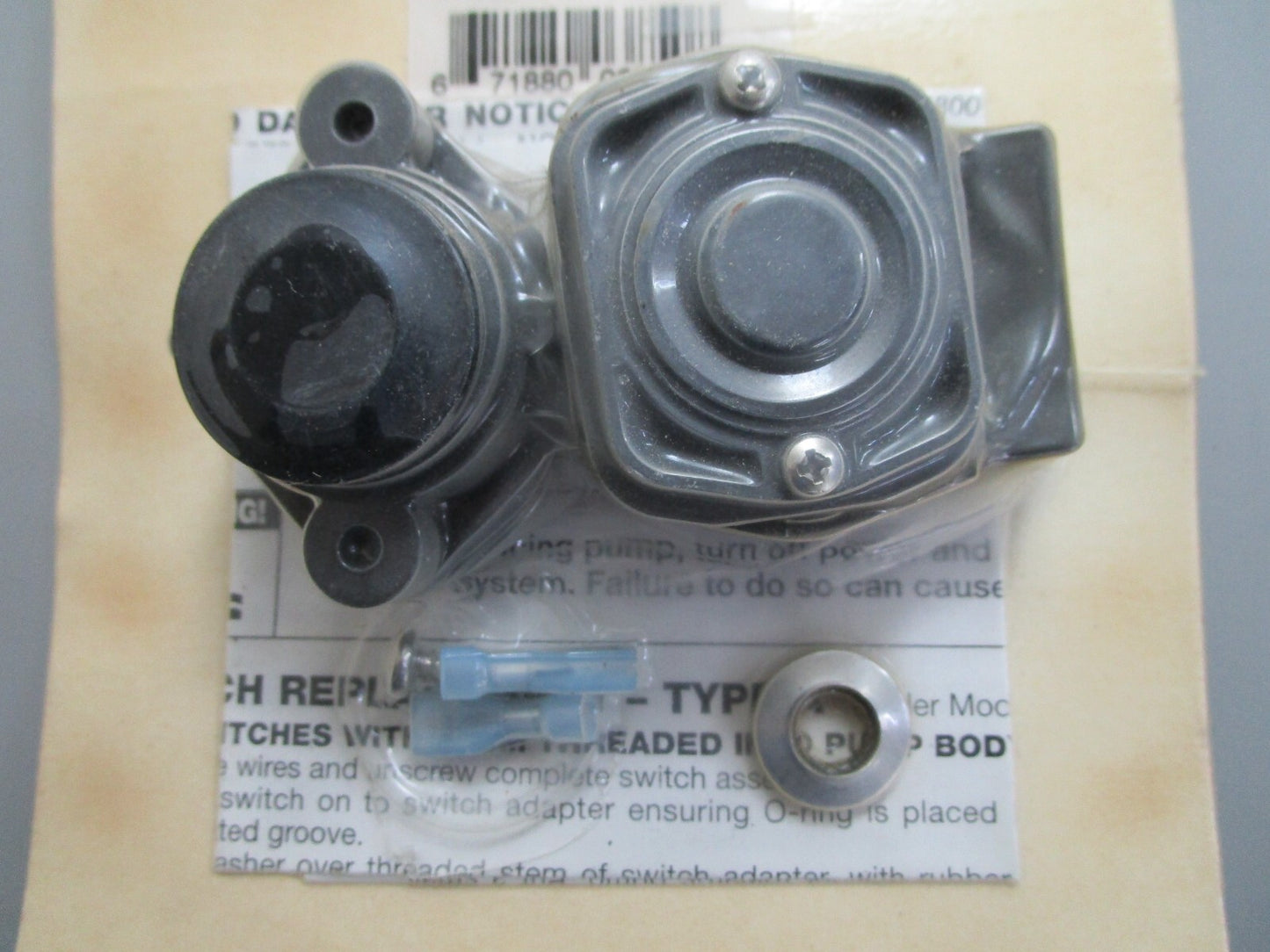 *NEW OEM* 0820 Jabsco Pressure Switch Kit 441814-1000