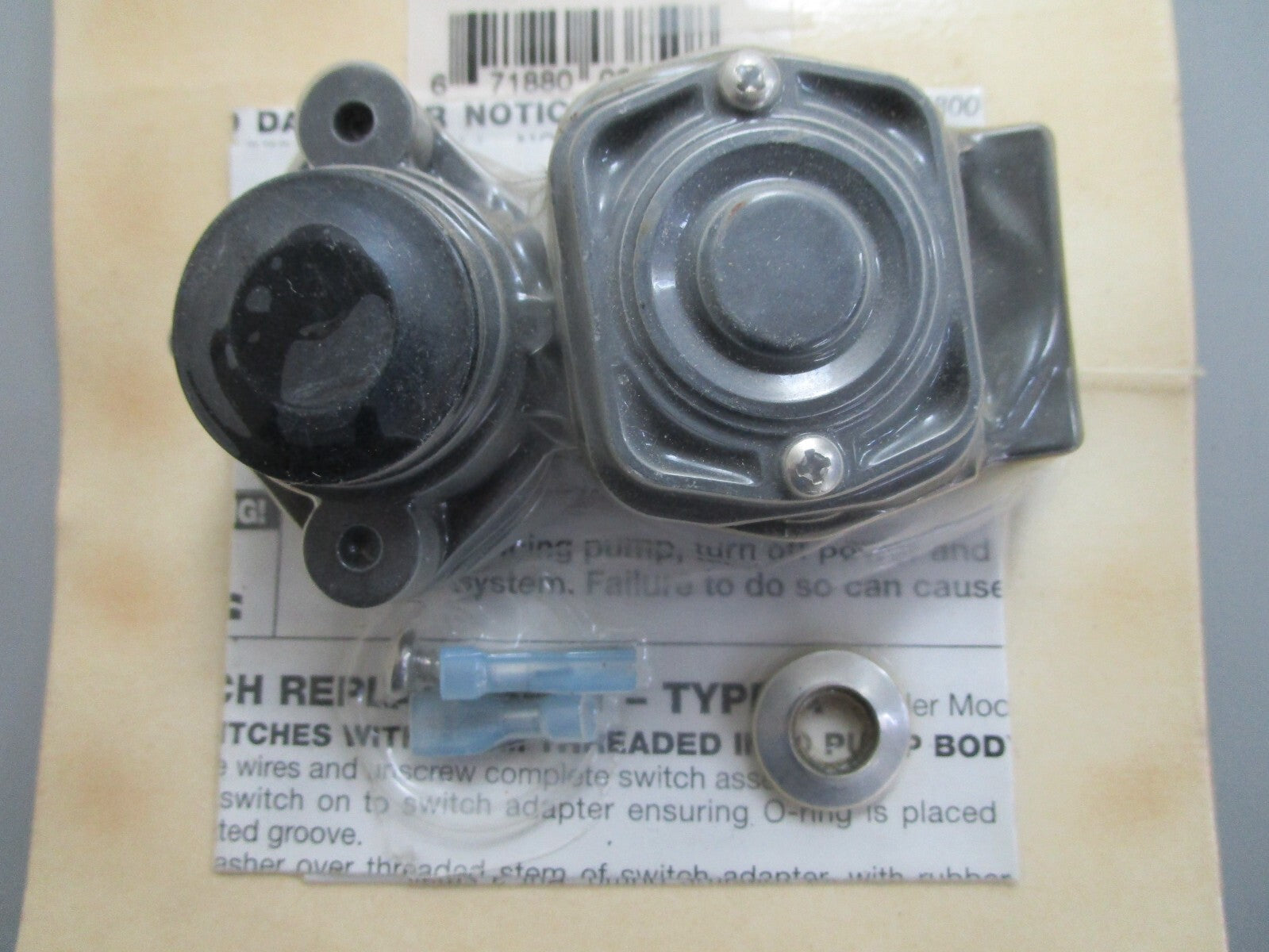 *NEW OEM* 0820 Jabsco Pressure Switch Kit 441814-1000