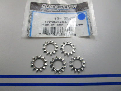 NEW OEM (LOT OF 5) 13-35479 Mercury Quicksilver Lockwasher 0810