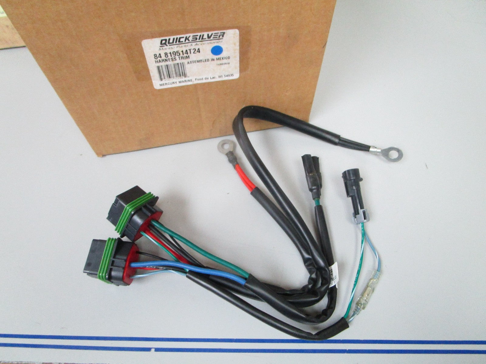 *NEW OEM* 0820 Mercury Quicksilver Trim Harness 84-819514T24